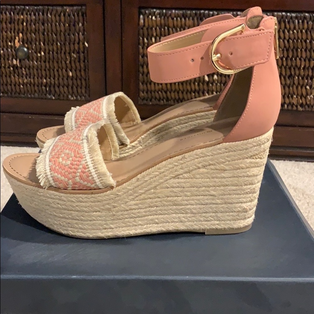 Platform wedge sandals
